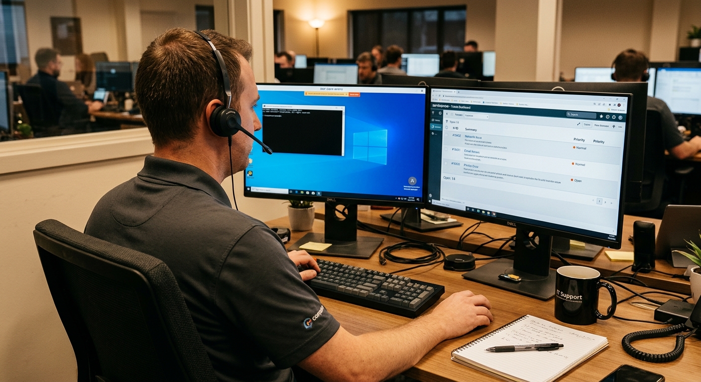 Responsive technical support
